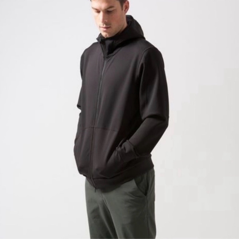 Lululemon Athletica gray Hooded Jacket